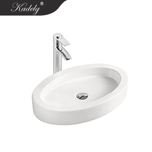 Bathroom Ceramic Wash Basins with Faucets
