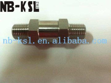 spring loaded check valve