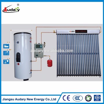 high efficiency solar water heating system with copper coil