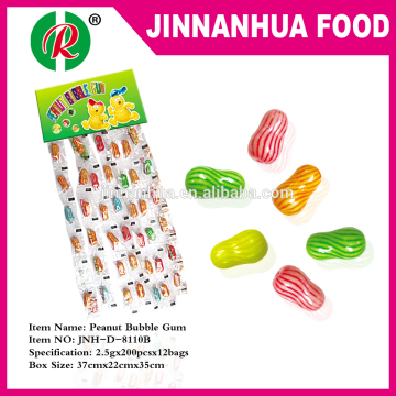 fruit peanut bubble gum