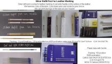 Silver Refill Pen For Leather Marking