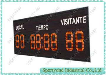 Electronic LED Digital Scoreboard For Football / Rugby
