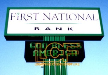 3000lbs 50mm Ball As Standard Scrolling Led Moving Message Signs