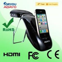 iPhone projector iPad projector with battery