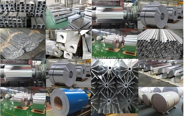 Aluminum Heat Exchanger Parts 