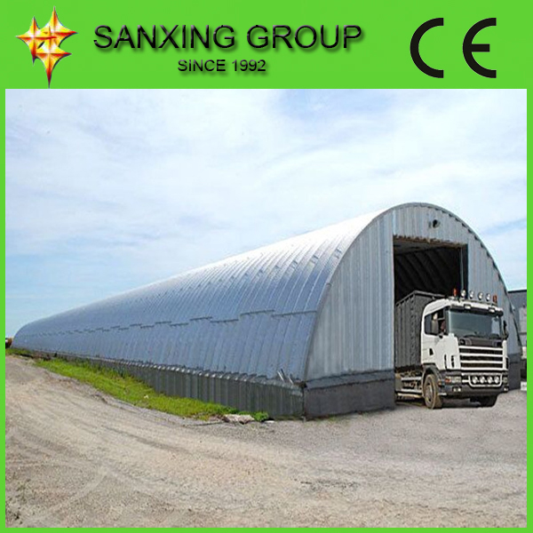 SCREW JOINT BUILDING MACHINE quonset hut