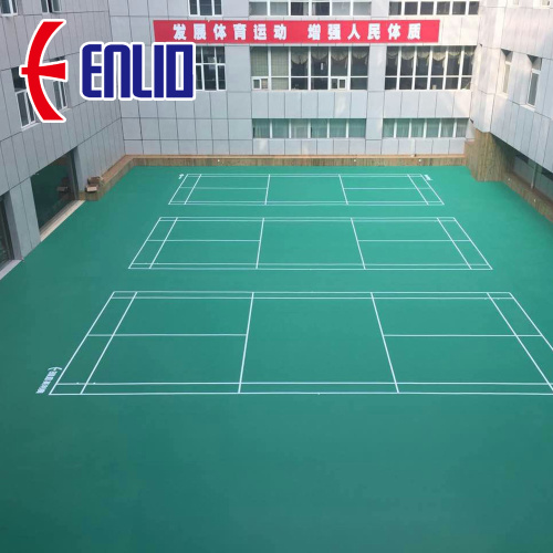 Tapis de rouleaux en PVC pour terrain de badminton avec BWF