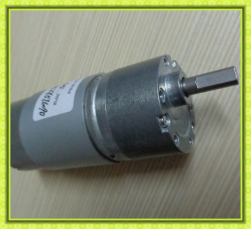 24 volt 12 volt dc motor geared