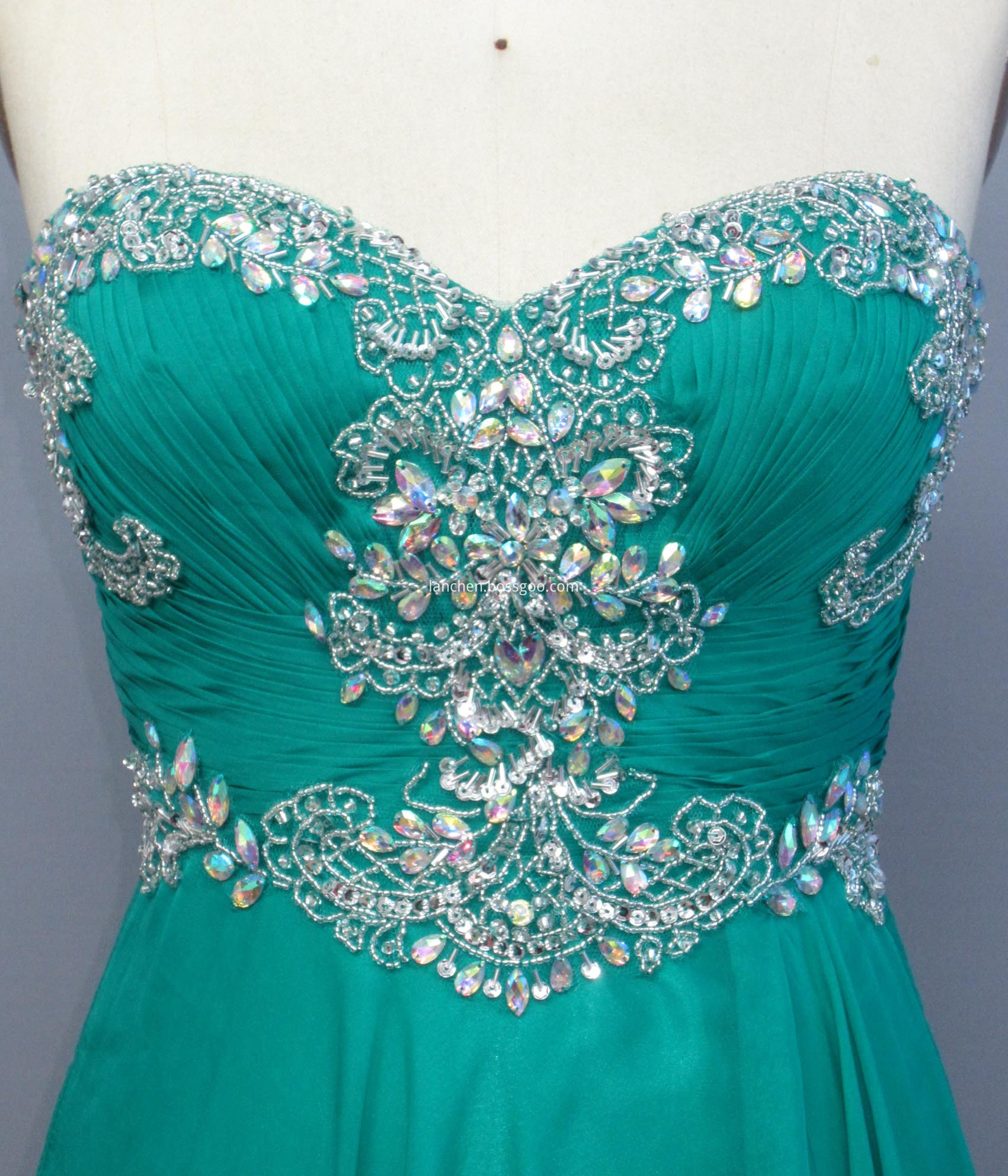 Prom Maxi Dress GREEN