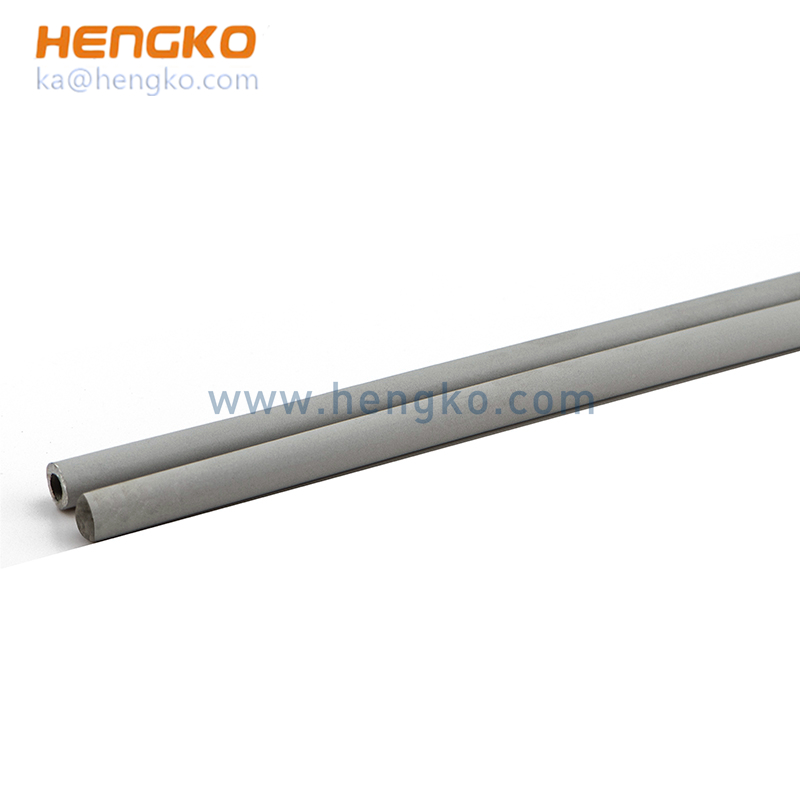 Sintered 0.5 7 10 15 30 60 micron porous metal stainless steel filter capillary tube for lead-free reflow oven