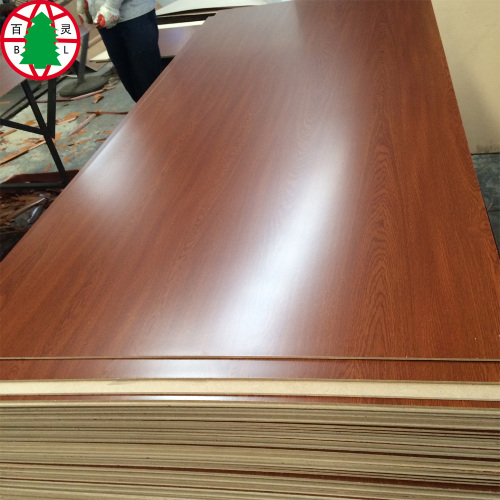 melamine laminated MDF board 18mm