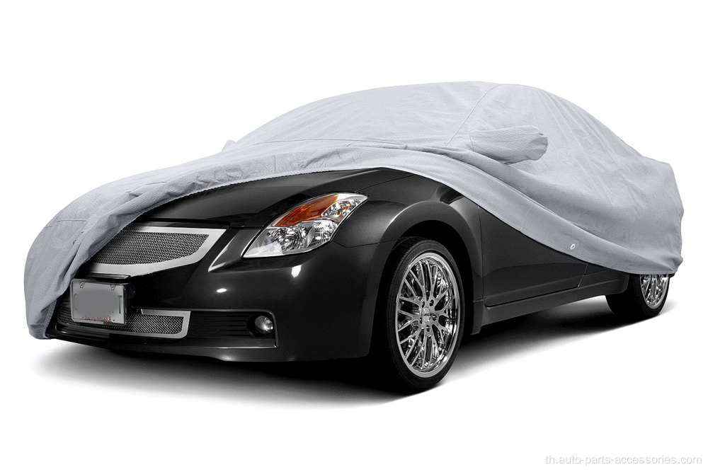 การออกแบบใหม่การพับ PEVA Silver Automobile Covers