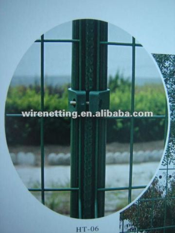 Green PVC Coated europe security fencing