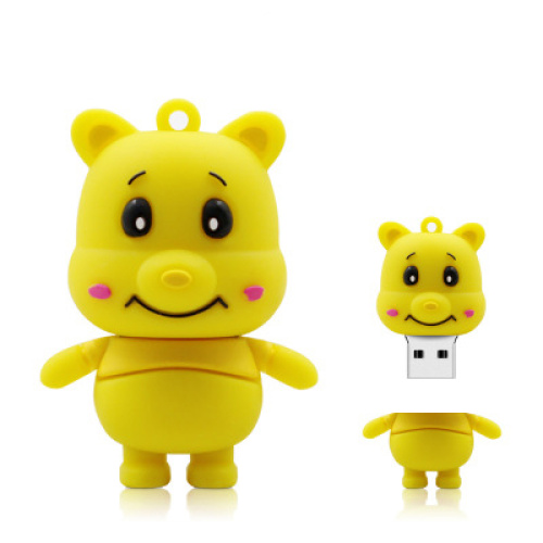 사용자 지정 동물 호랑이 돼지 곰 모양의 USB 스틱