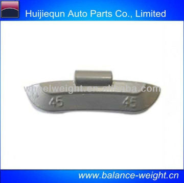 Pb (lead) clip on wheel weight