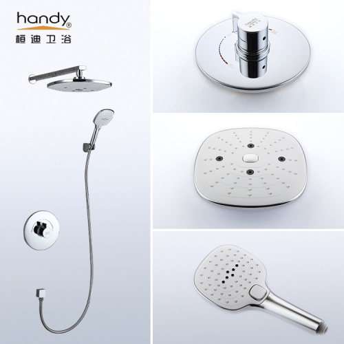 Wall-mounted Concealed Bathroom Shower Mixer