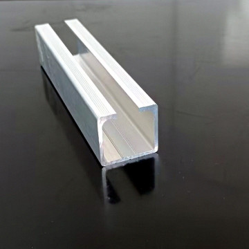 Customized extruded aluminum suspension rail