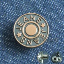 vintage pants fashion snaps buttons wholesale for jeans jacket