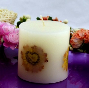 Dasiy Pillar Craft Candle (RC-487)