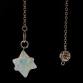 Crystal pendulum Melkaba star semi jewel Pendant