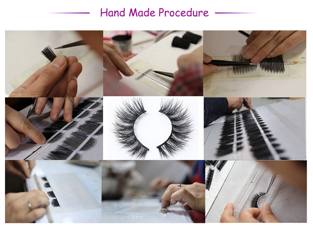 Popular Luxury 25mm Lashes 3D Mink Eyelashes with Custom Packaging