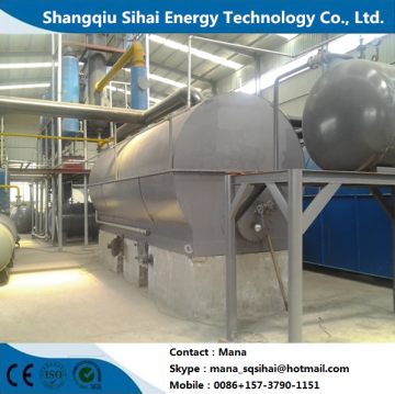 Used lube oil refining base oil distillation equipment