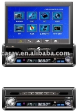 7" One Din Indash Car DVD Player with Detached Panel