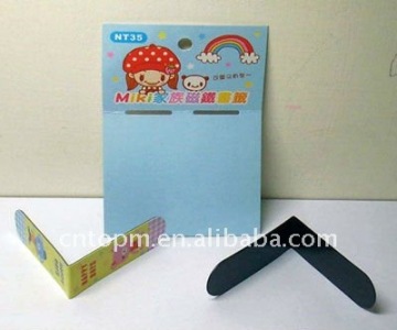 promotional bookmark with magnet