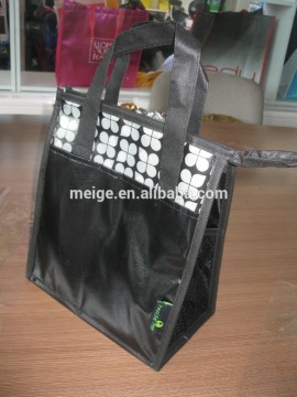 folding bag/folding shopping bag/folding cooler bag with stand