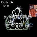 Custom cheap queen crowns wholesale hair accessories