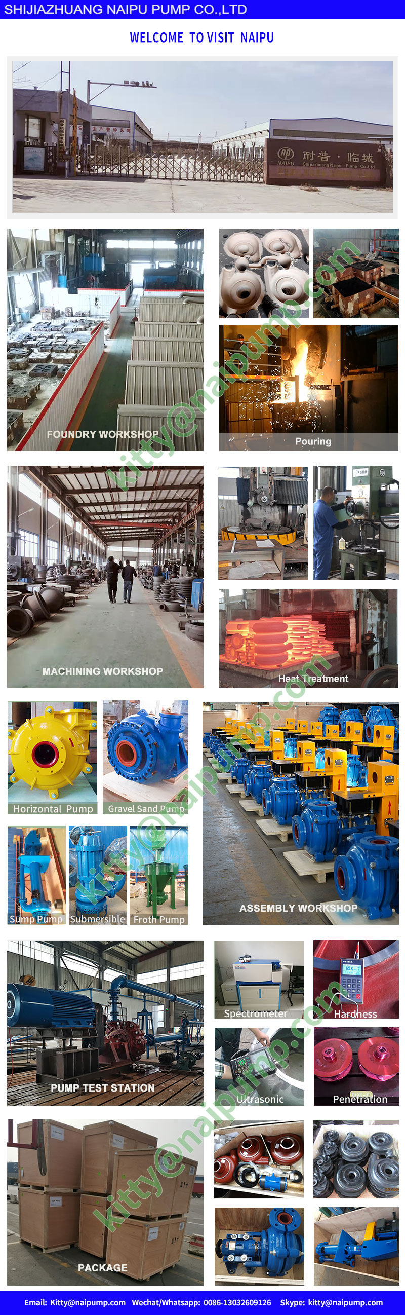 8/6F 10/8F Metal lined Centrifugal Mining slurry pump