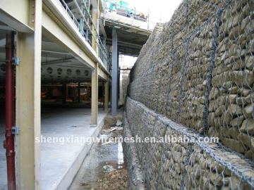 gabion wall construction