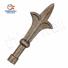 Self Colour Wrought Iron Arts Fence