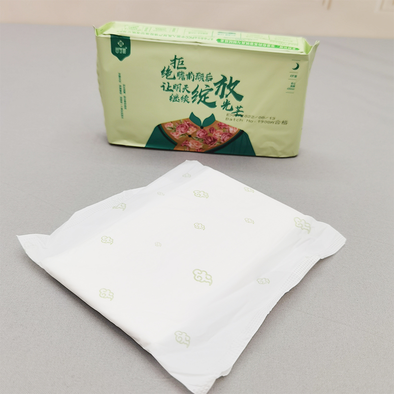 Serviettes hygiéniques en coton doux Anion OEM