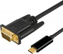 USB C Cable Assembly C TO VGA