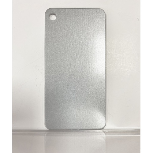 Plaque en tôle d&#39;aluminium argent métallique 1.6mm