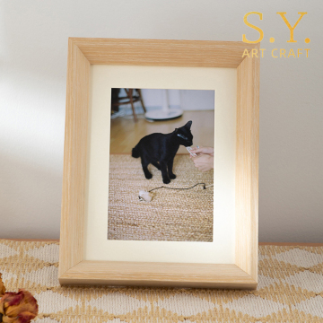 Premium Light Wood Frame for Daily Memories