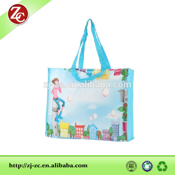 supermarket shopping bag/promotional cheap logo shopping bags/green tea bags