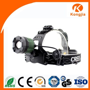 10W XML T6 Rechargeable Aluminium Ultra Bright Bicycle Light Headlamp Green Head Lamo