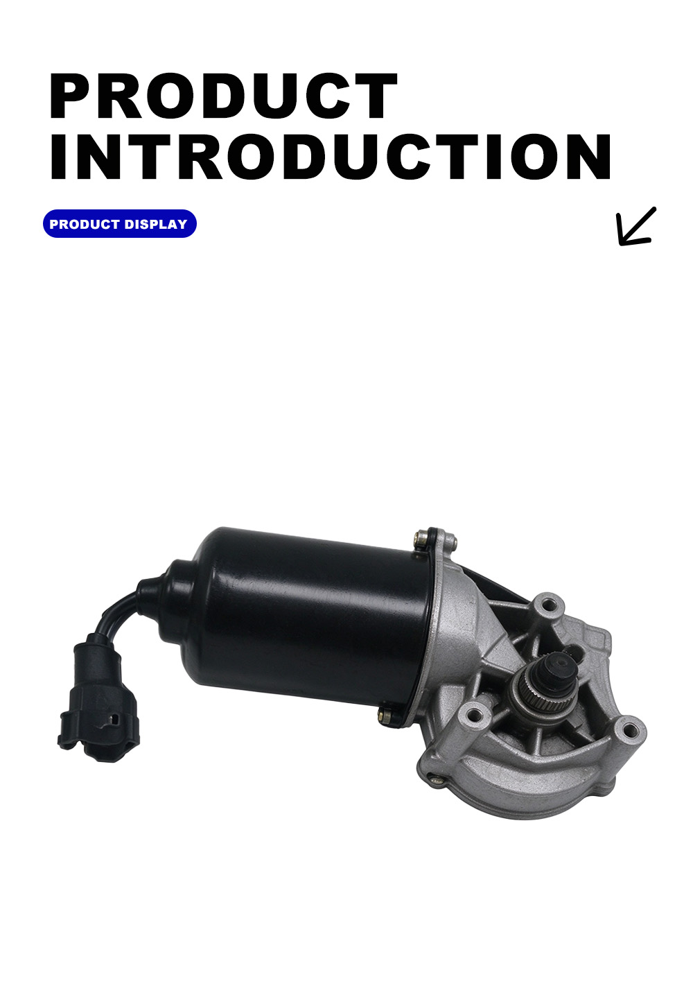 Conjunto de motor de limpiaparabrisas de lujo Lexus LS X Lexus LS Luxury Wiper Motor Assembly X