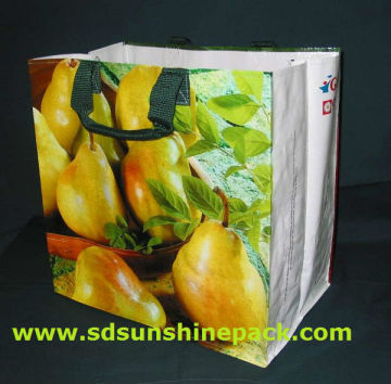 foldable shopping bag pp woven and nonwoven bag