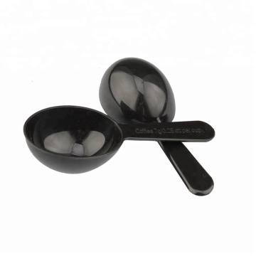 Black Plastic Coffee Scoop