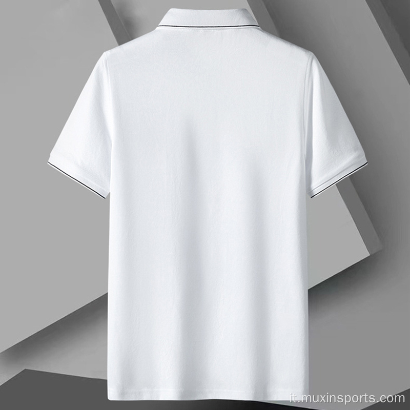 T-shirt a maniche corte di cotone sottile di cotone