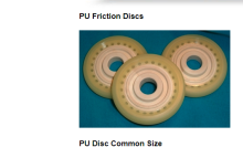 PU Friction Discs