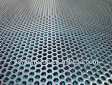 steel round hole perforated plate