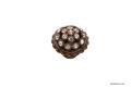 Round Crystal Furniture Antique Zinc Cabinet Knobs