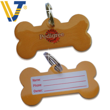 Personal Metal Bone Shaped Dog ID Tag