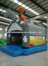 Horse inflatable moonwalk in stock / new arrival bouncy inflatable
