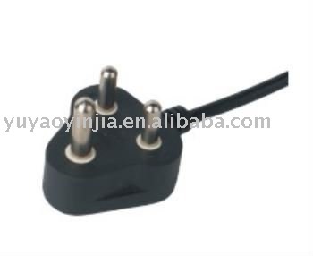 South Africa / India SABS AC power cord