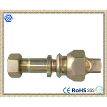 Colored Zinc-Plated Wheel Bolt and Nut